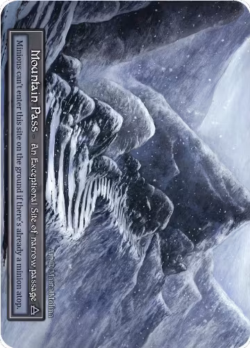 Mountain Pass (Foil), Alpha — Sorcery card price