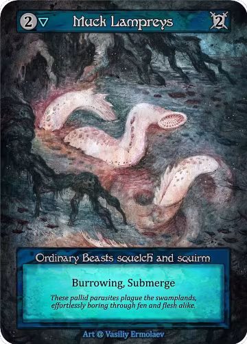 Muck Lampreys, Alpha — Sorcery card price