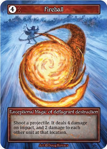 Fireball (Foil), Alpha — Sorcery card price