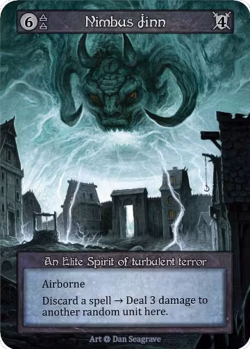 Nimbus Jinn (Preconstructed Deck), Alpha — Sorcery card price