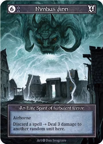 Nimbus Jinn (Foil), Alpha — Sorcery card price
