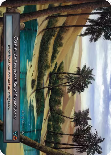 Oasis, Alpha — Sorcery card price