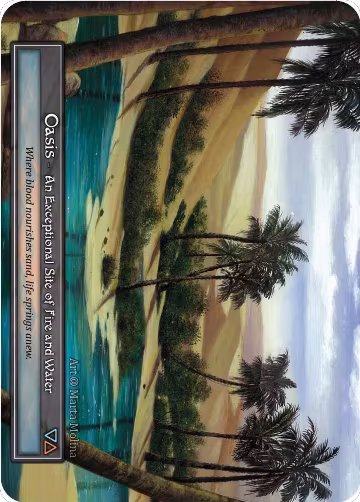 Oasis (Foil), Alpha — Sorcery card price