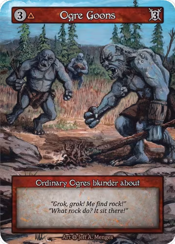 Ogre Goons (Preconstructed Deck), Alpha — Sorcery card price