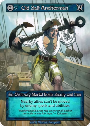 Old Salt Anchorman, Alpha — Sorcery card price
