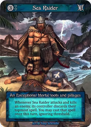 Sea Raider, Alpha — Sorcery card price