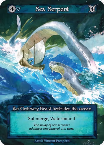 Sea Serpent (Preconstructed Deck), Alpha — Sorcery card price