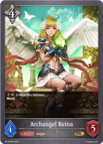 Archangel Reina (PR-033EN), Shadowverse: Evolve Promo Cards — Shadowverse card price