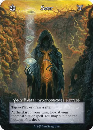 Seer (Foil), Alpha — Sorcery card price