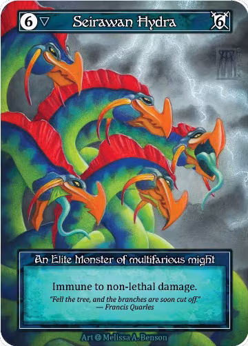 Seirawan Hydra (Foil), Alpha — Sorcery card price