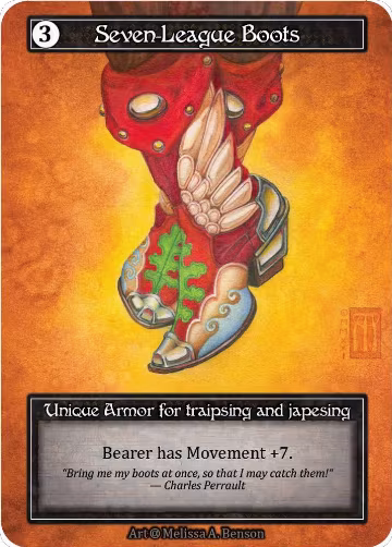 Seven-League Boots (Foil), Alpha — Sorcery card price