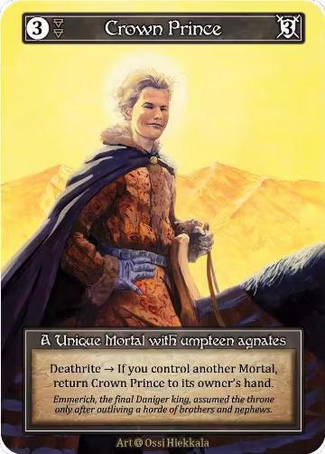 Crown Prince (Foil), Alpha — Sorcery card price