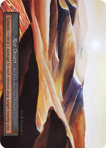 Red Desert (Preconstructed Deck), Alpha — Sorcery card price