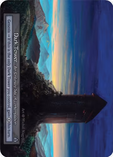 Dark Tower, Alpha — Sorcery card price