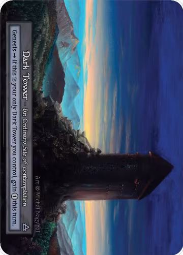 Dark Tower (Preconstructed Deck), Alpha — Sorcery card price