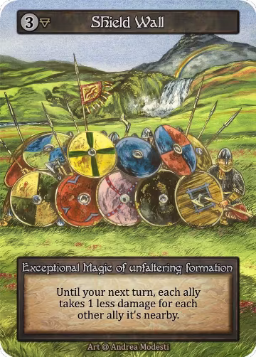 Shield Wall, Alpha — Sorcery card price