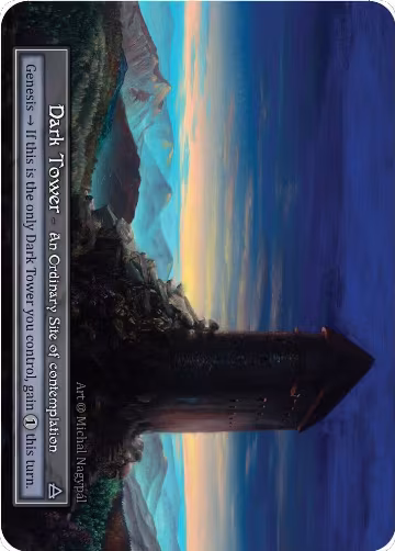 Dark Tower (Foil), Alpha — Sorcery card price