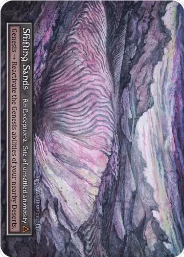 Shifting Sands (Foil), Alpha — Sorcery card price