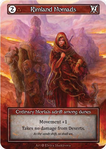 Rimland Nomads (Foil), Alpha — Sorcery card price