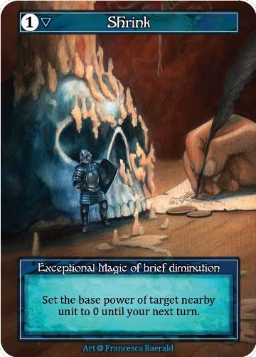 Shrink (Foil), Alpha — Sorcery card price