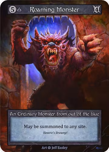 Roaming Monster, Alpha — Sorcery card price