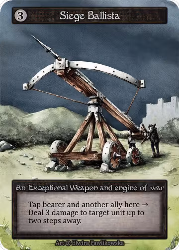 Siege Ballista (Preconstructed Deck), Alpha — Sorcery card price