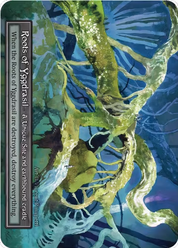 Roots of Yggdrasil (Foil), Alpha — Sorcery card price
