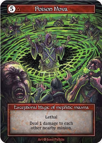 Poison Nova (Foil), Alpha — Sorcery card price