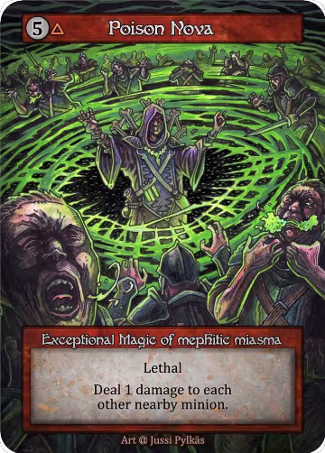 Poison Nova, Alpha — Sorcery card price