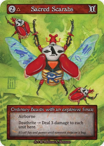 Sacred Scarabs (Preconstructed Deck), Alpha — Sorcery card price