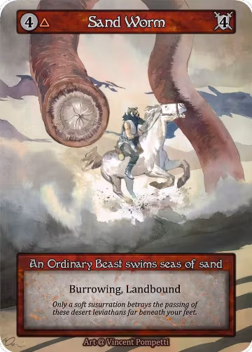 Sand Worm, Alpha — Sorcery card price