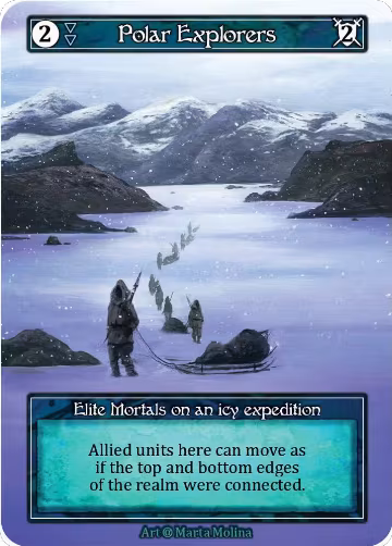 Polar Explorers (Foil), Alpha — Sorcery card price