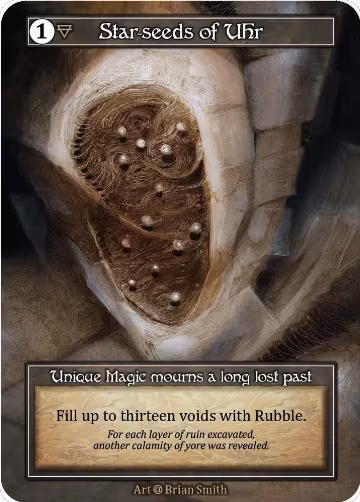 Star-seeds of Uhr (Foil), Alpha — Sorcery card price