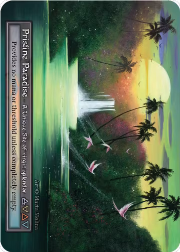 Pristine Paradise (Foil), Alpha — Sorcery card price
