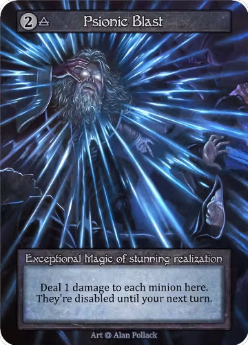 Psionic Blast, Alpha — Sorcery card price