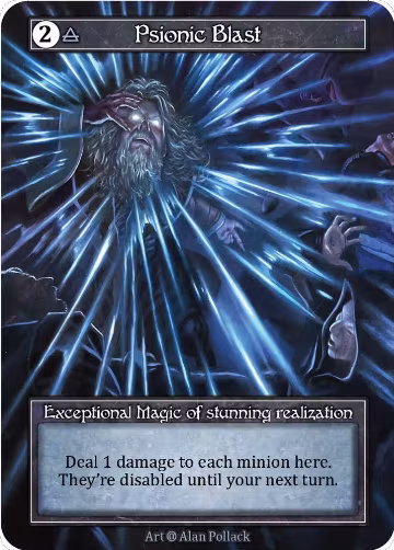 Psionic Blast (Foil), Alpha — Sorcery card price