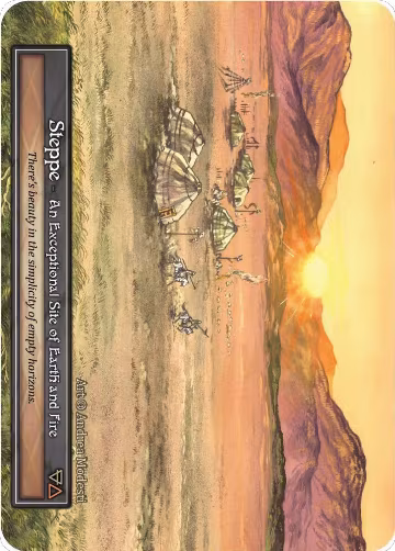 Steppe (Foil), Alpha — Sorcery card price