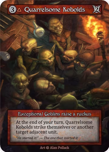 Quarrelsome Kobolds, Alpha — Sorcery card price