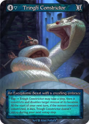 Tringh Constrictor, Alpha — Sorcery card price
