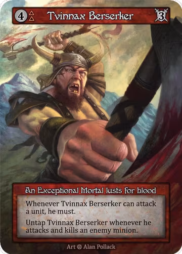 Tvinnax Berserker, Alpha — Sorcery card price