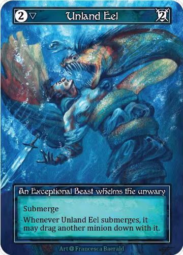 Unland Eel (Foil), Alpha — Sorcery card price