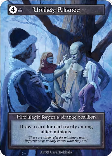 Unlikely Alliance (Foil), Alpha — Sorcery card price