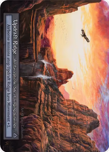Updraft Ridge, Alpha — Sorcery card price