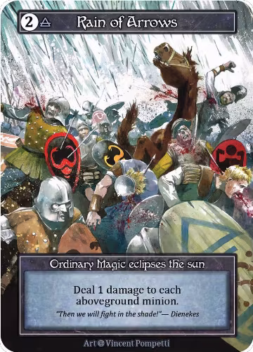 Rain of Arrows (Foil), Alpha — Sorcery card price
