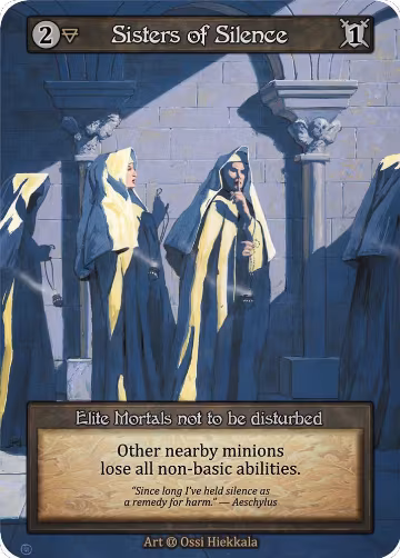 Sisters of Silence, Alpha — Sorcery card price