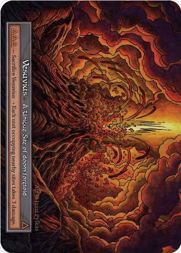 Vesuvius (Foil), Alpha — Sorcery card price
