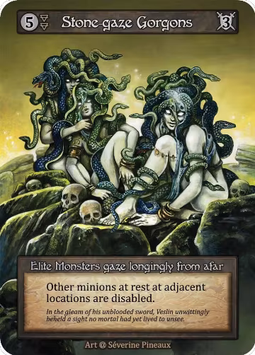 Stone-gaze Gorgons (Preconstructed Deck), Alpha — Sorcery card price