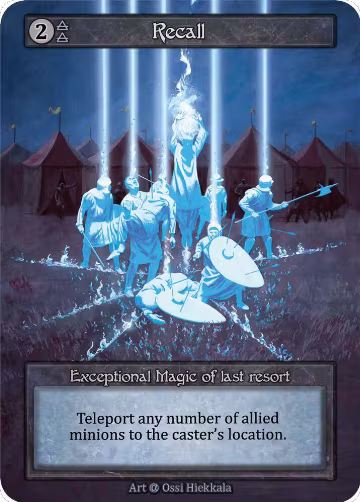 Recall, Alpha — Sorcery card price