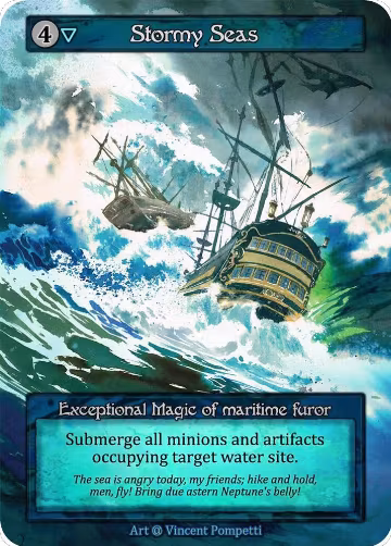 Stormy Seas, Alpha — Sorcery card price