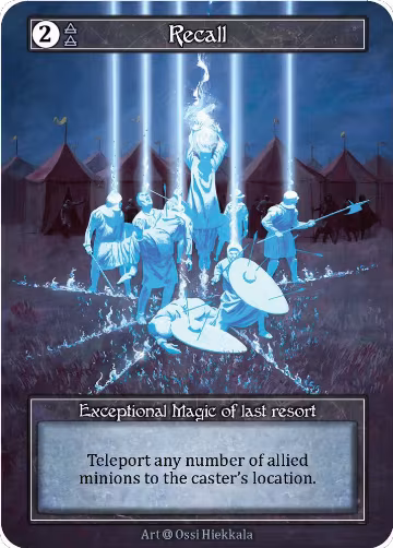 Recall (Foil), Alpha — Sorcery card price